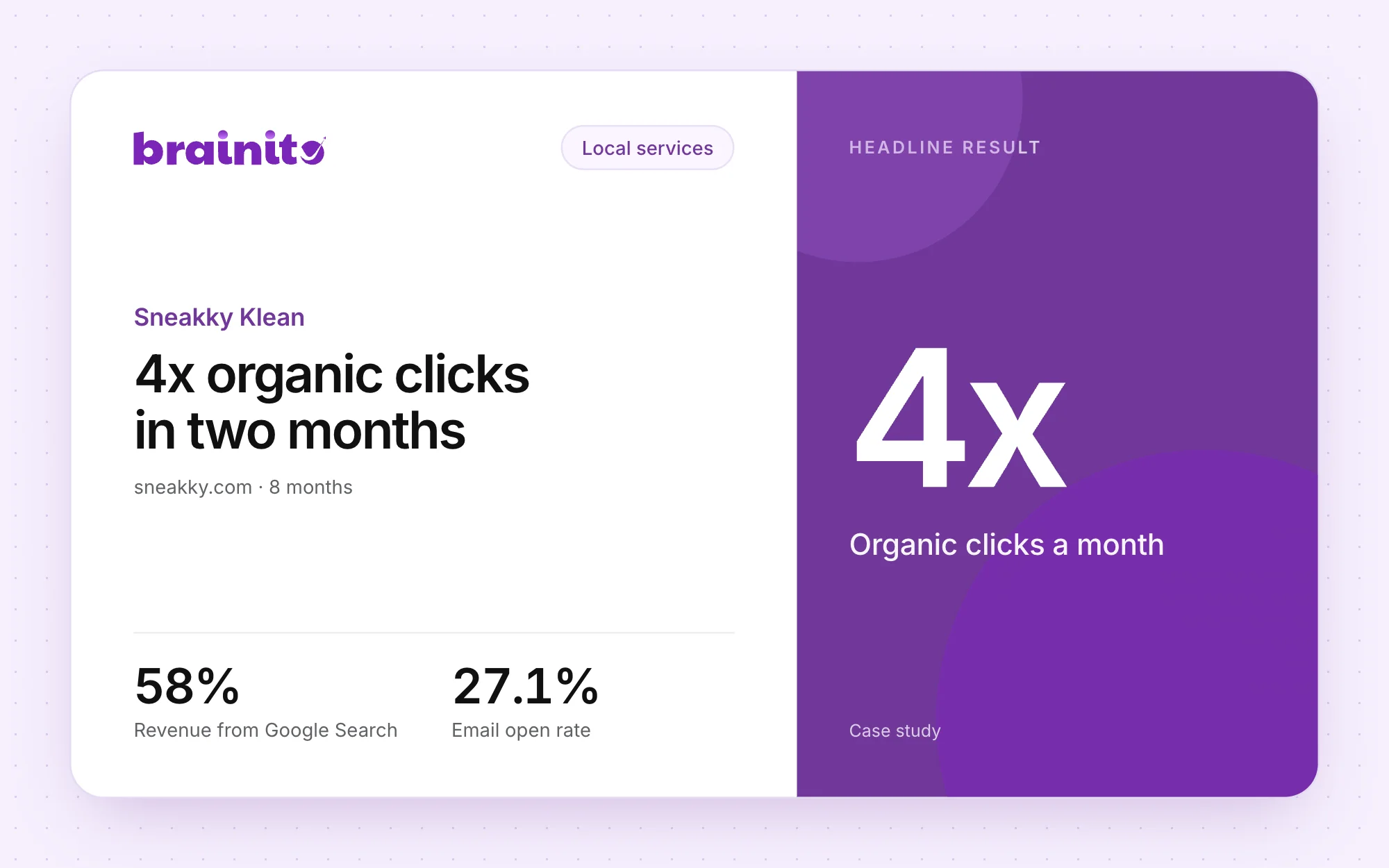 Sneakky Klean: from a booking page to a five-store growth engine in eight months