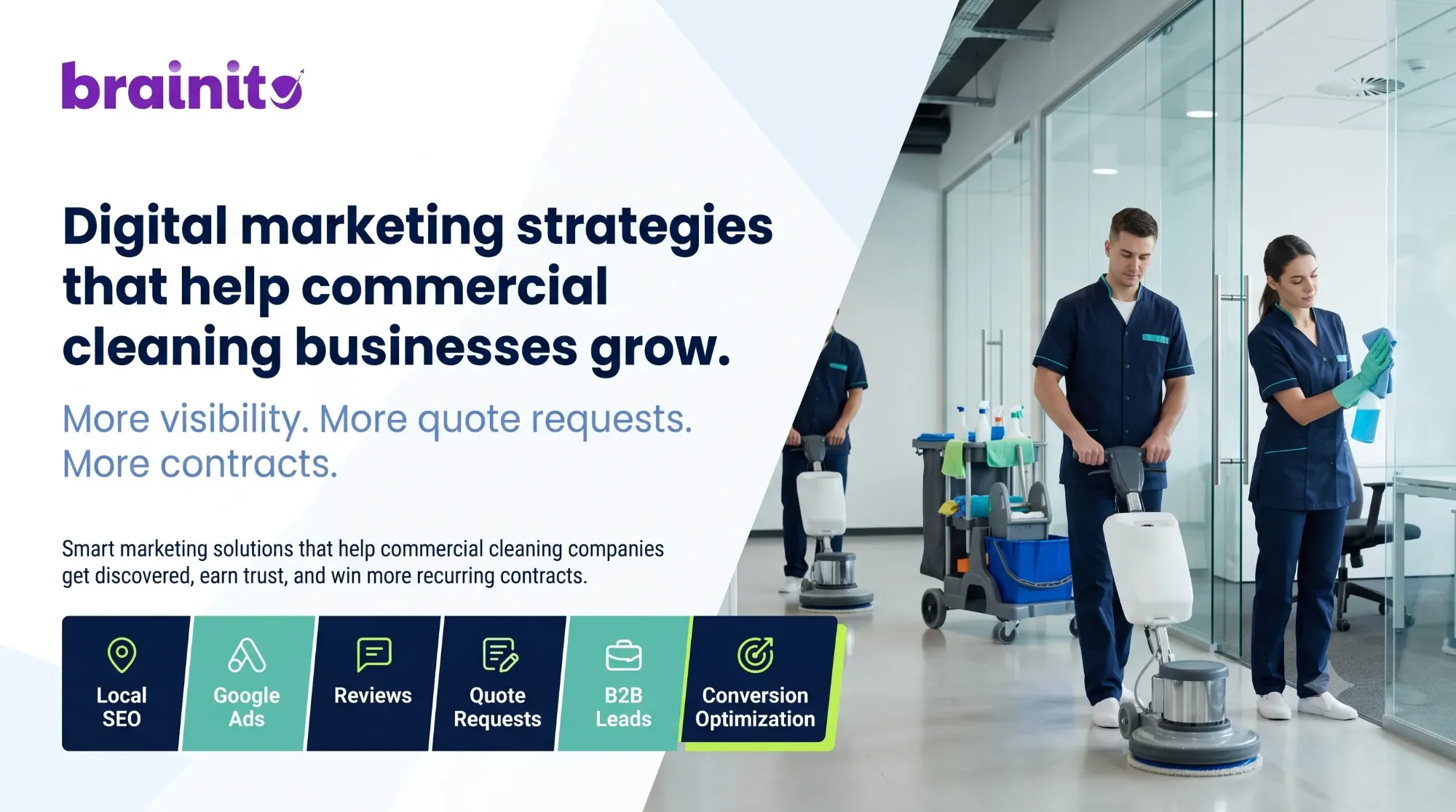 Digital Marketing for Commercial Cleaning Companies