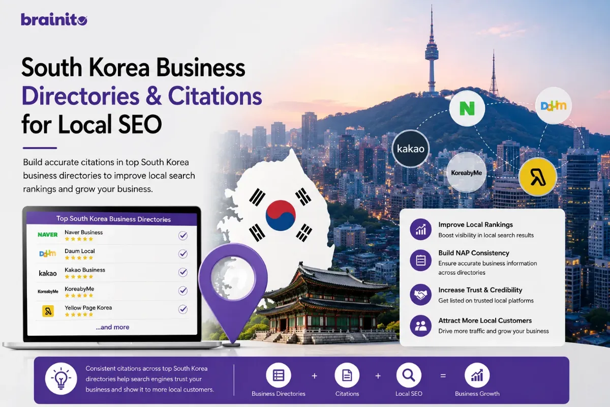 South Korea Business Directories: Citations for Local SEO