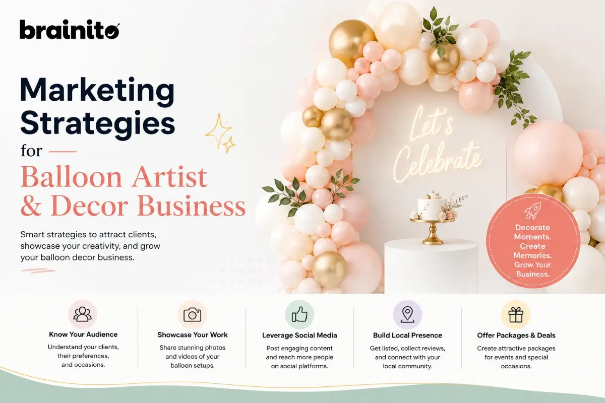 Digital Marketing for Balloon Artists and Decorators