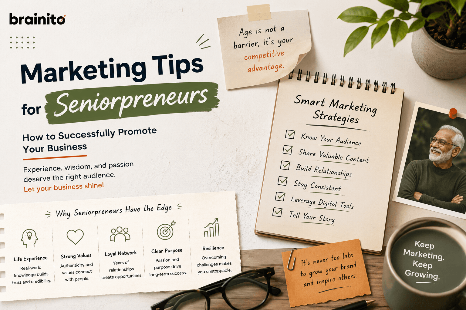 Marketing Tips for Seniorpreneurs: Promote Your Business