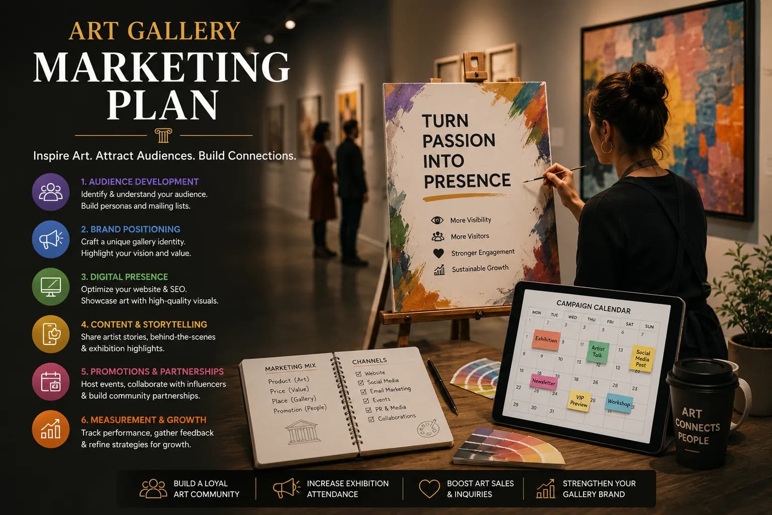 Art Gallery Marketing Plan: A 2026 Growth Guide