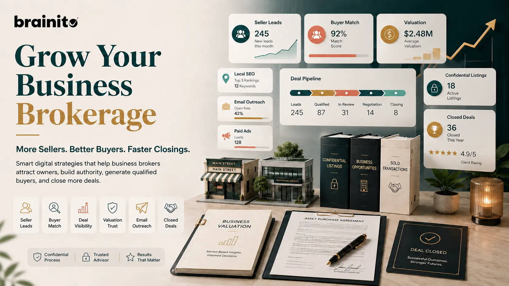 Digital Marketing Strategies for Business Brokers in 2026