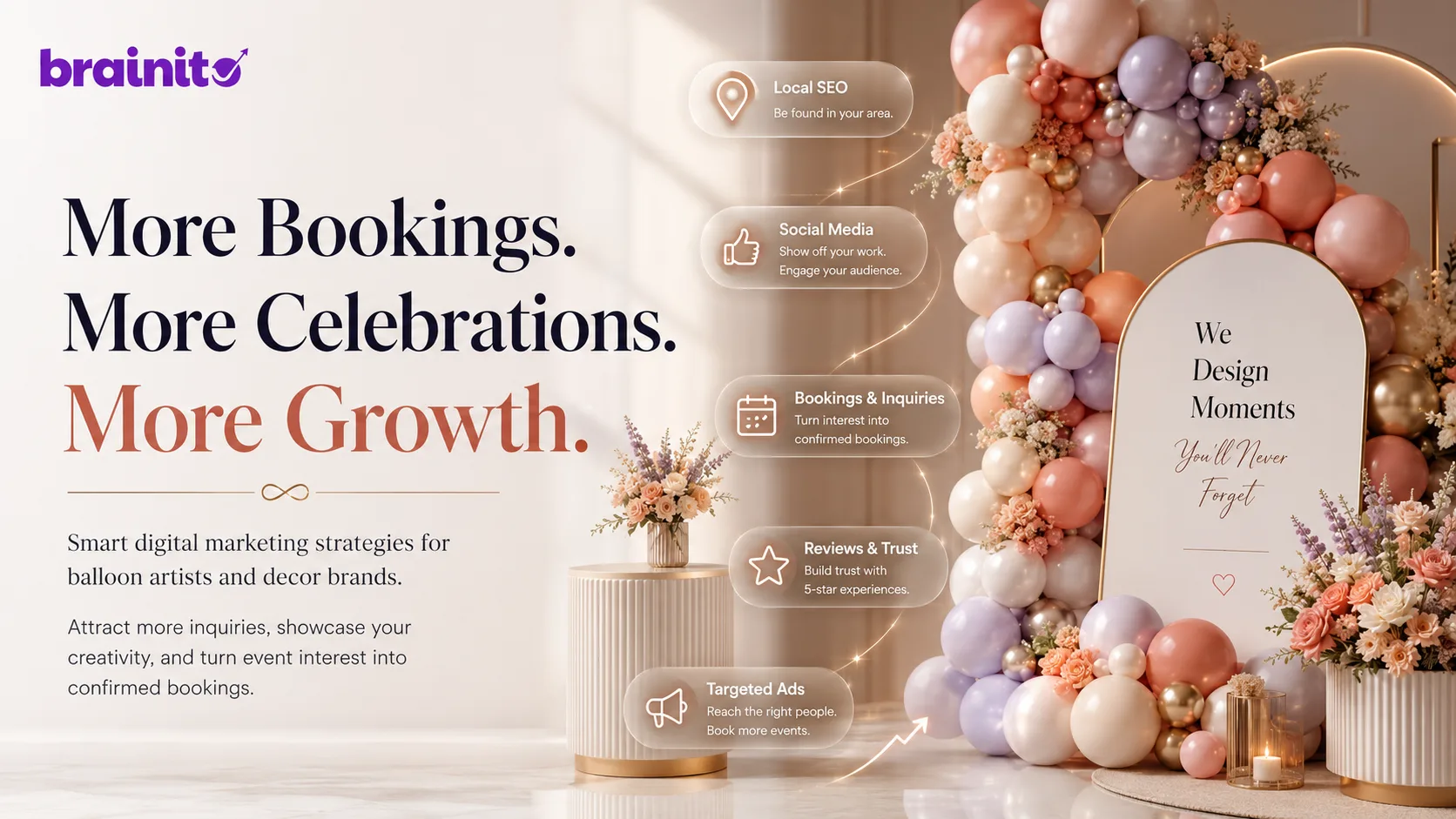 Digital Marketing for Balloon Artists and Decorators