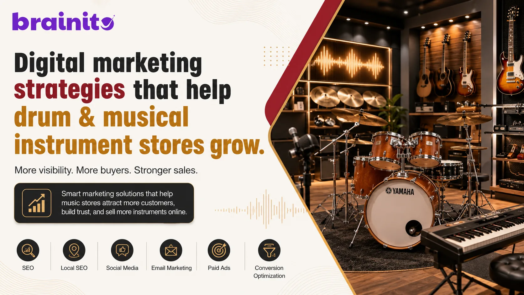 Digital Marketing for Drum and Musical Instrument Stores