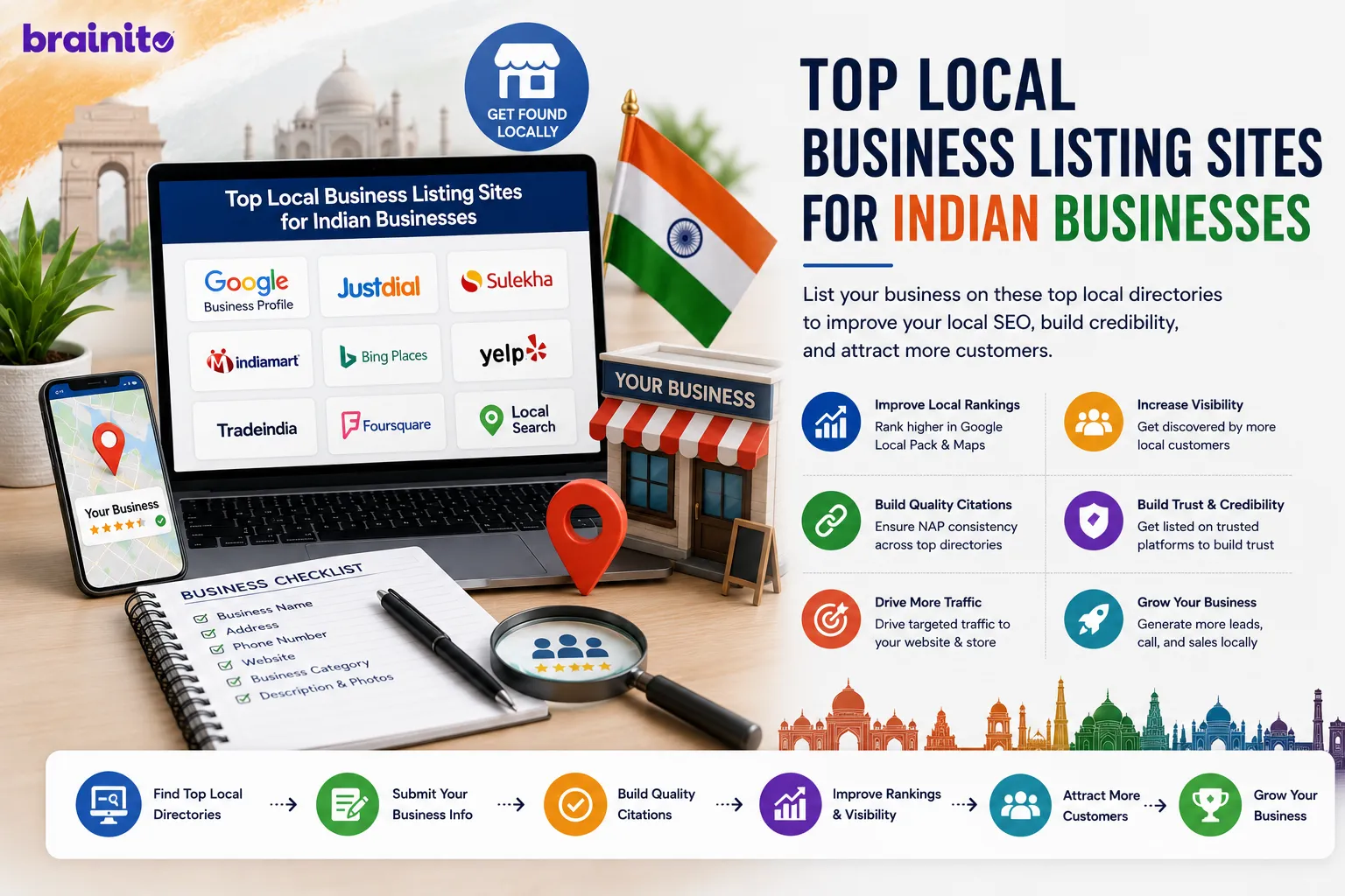 Top Local Business Listing Sites for Indian Businesses